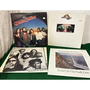 The Doobie Brothers Vintage Vinyl LP Record Minute By Minute Lot of 4 1970s